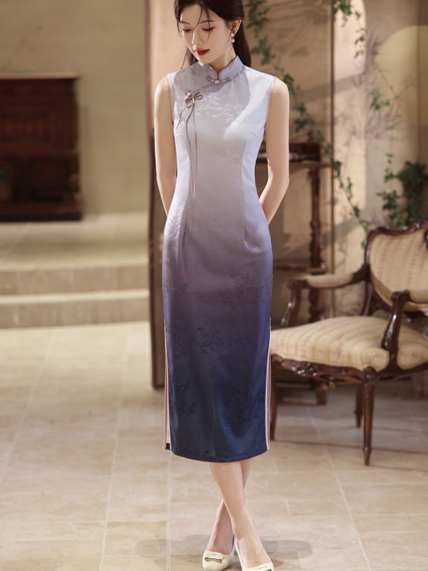 navy satin dress Nala Navy Satin Maxi Dress