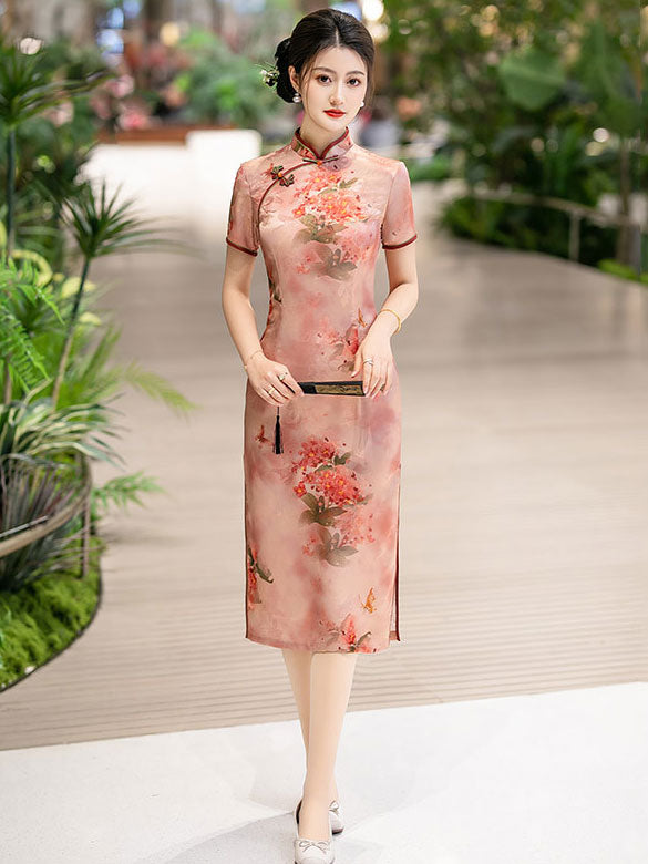 knee length dresses for ladies Tadashi Shoji CBD23064M main image 0