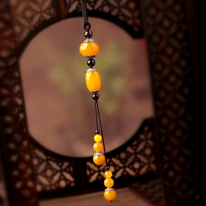 Handmade Adjustable String Jade Beads Necklaces
