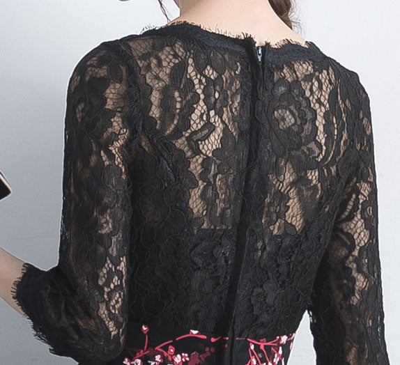 2023 Summer Floral Fit & Flare Midi Dress