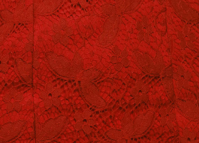 Red Lace Appliques Fishtail Bride Wedding Cheongsam Gown