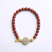 Jade Clover Agate Beads Woman Bracelets