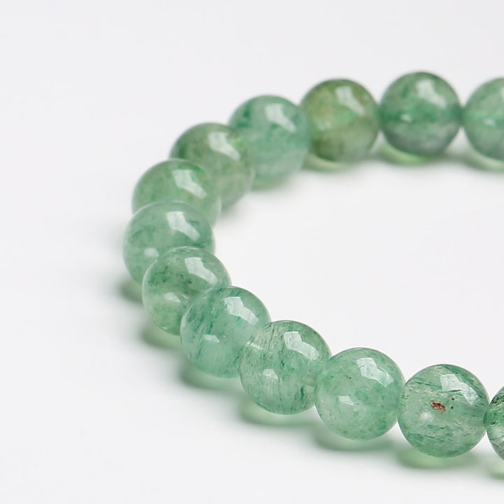Green Strawberry Quartz Beads Woman Bracelets