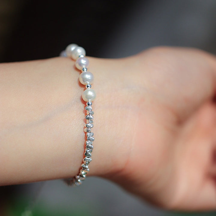 Pearls S925 Silver Woman Beads Bracelets