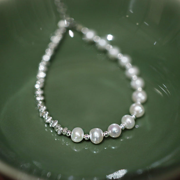 Pearls S925 Silver Woman Beads Bracelets