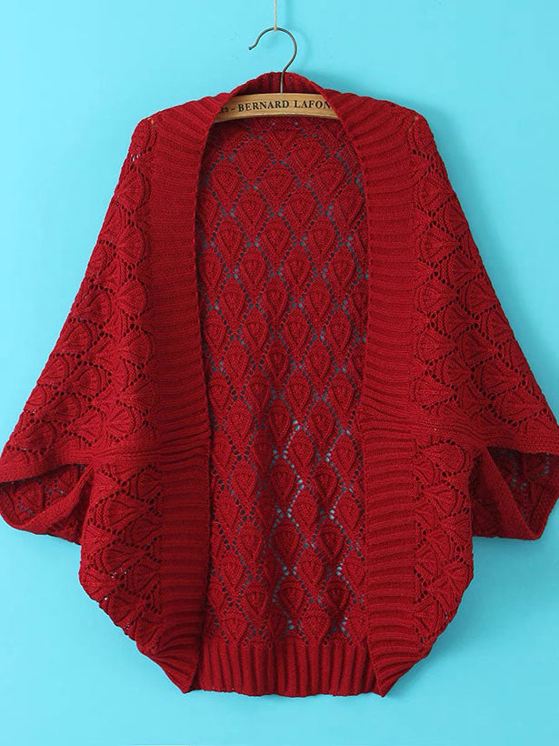 Knit Cheongsam Wrap Shawl Scarf With Sleeves