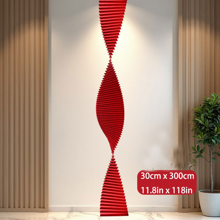 Chinese Double Happiness Hanging Wedding Decorations Backdrop