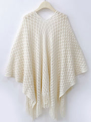 Crochet Knitted Cheongsam Cardigan Wrap Shawl