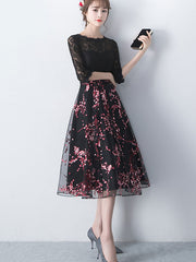 2023 Summer Floral Fit & Flare Midi Dress