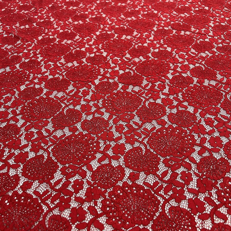 Red Lace Fishtail Wedding Bride Qipao Cheongsam Dress