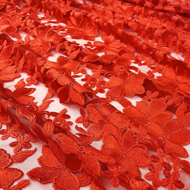 Red Lace Fishtail Wedding Bride Qipao Cheongsam Dress