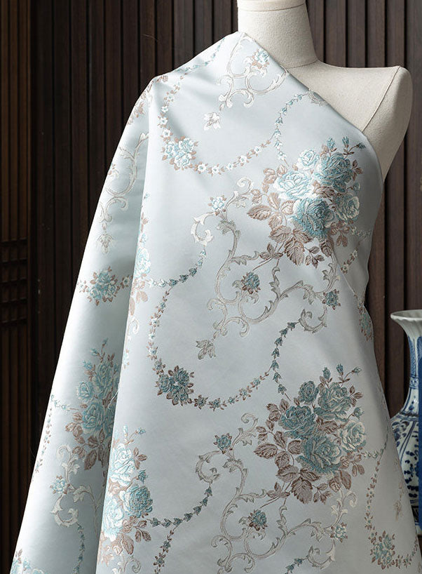 Pink Jacquard Midi Qipao Cheongsam Party Dress for Winter