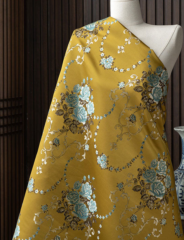 Pink Jacquard Midi Qipao Cheongsam Party Dress for Winter
