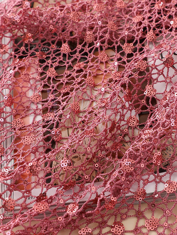 Sequined Lace Wrap Shawl for Qipao Evening Dresses