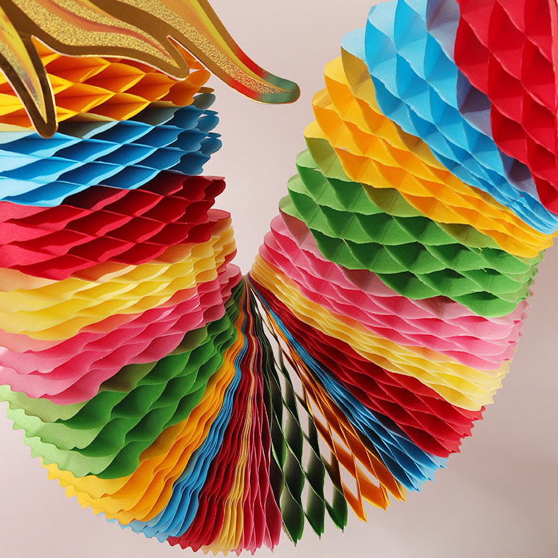 Wedding Bridal Handheld Paper Dragon Decoration Photo Prop