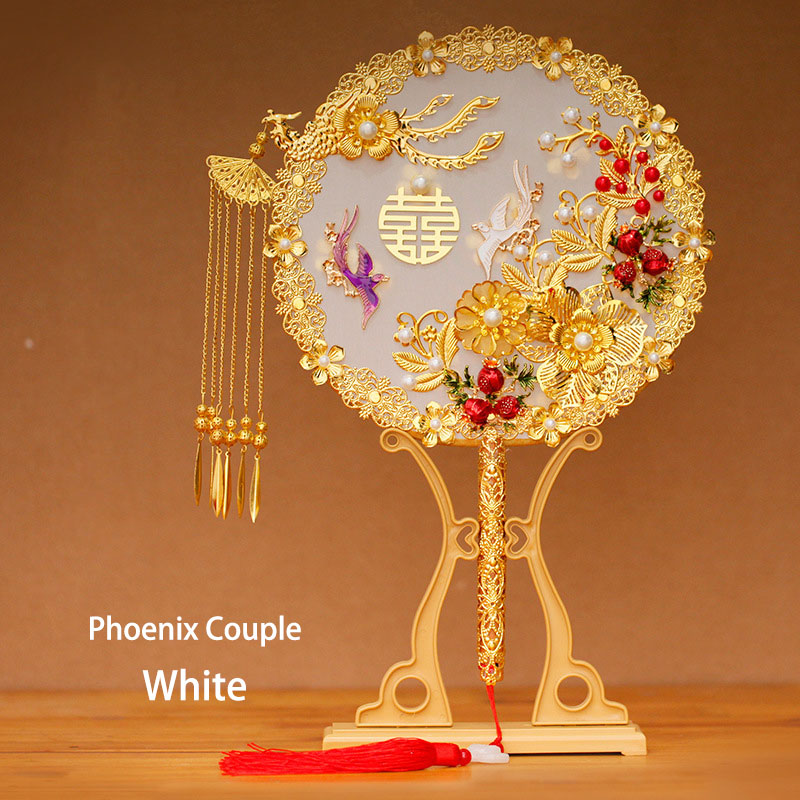 Chinese Vintage Bride Handheld Fans