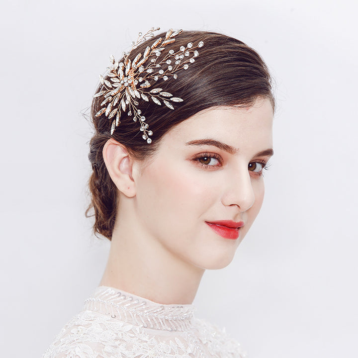 Rhinestone Crystal Bride Wedding Hair Clips