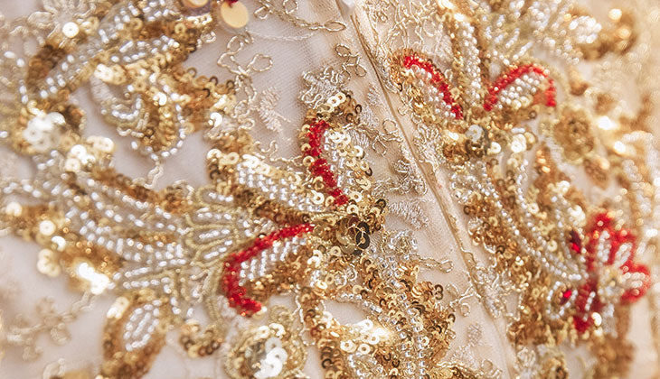 Champagne Sequined Wedding Bride Xiu He Qun Gua