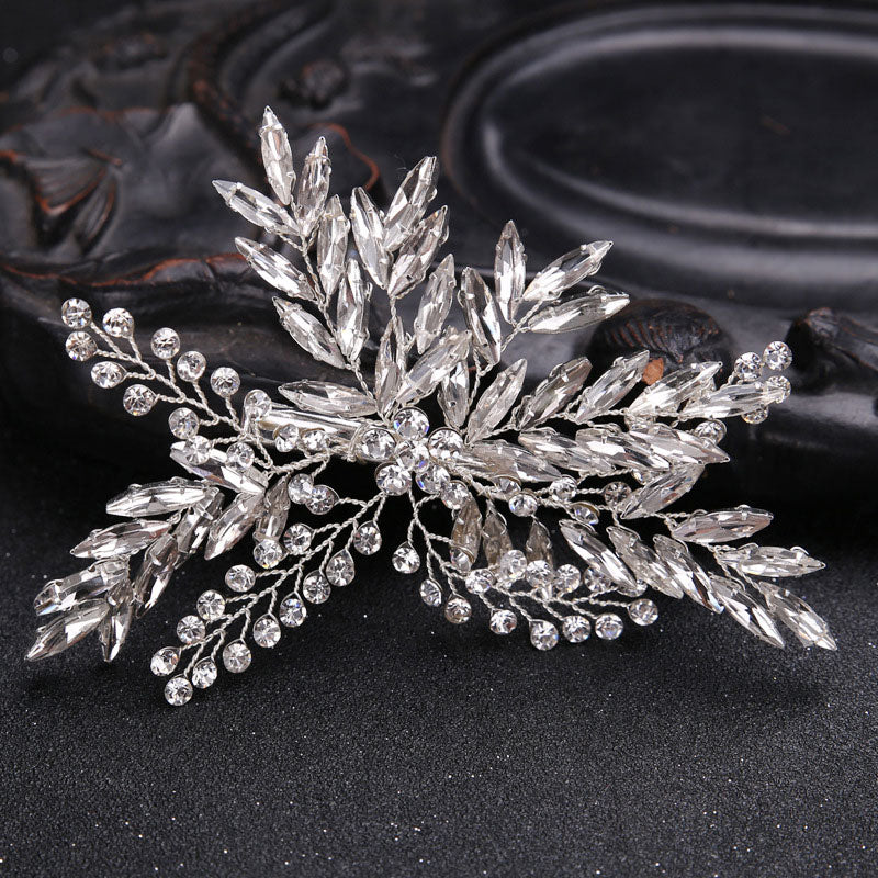 Crystal Rhinestone Wedding Bride Hair Clip