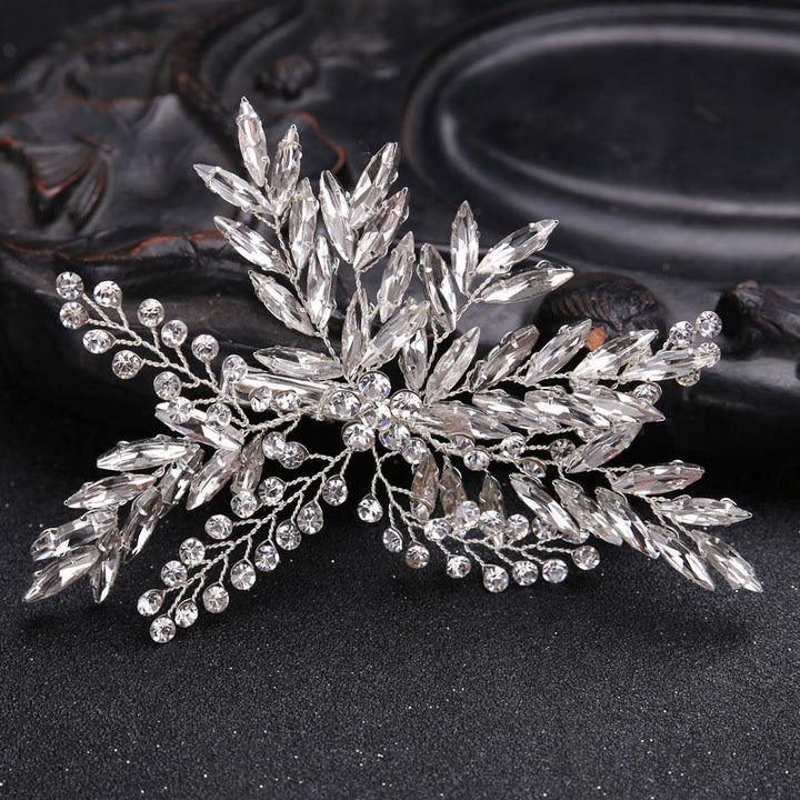 Crystal Rhinestone Wedding Bride Hair Clip