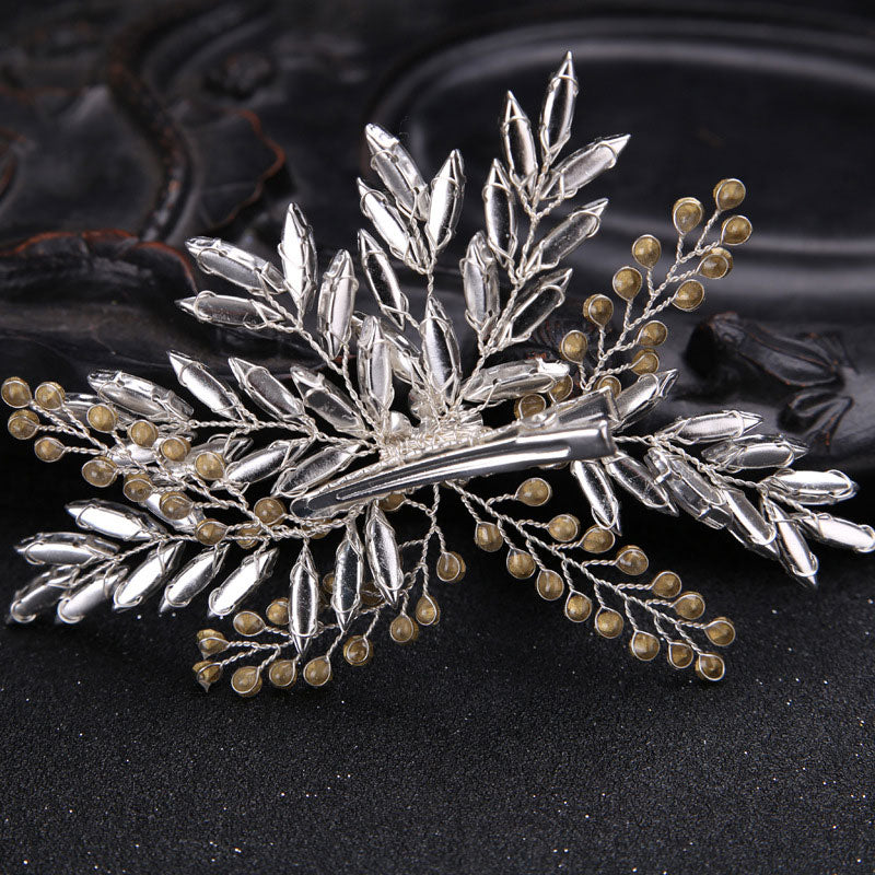 Crystal Rhinestone Wedding Bride Hair Clip