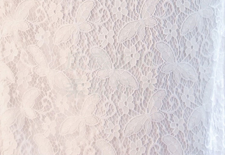 2023 White Lace Mid Cheongsam Qipao Dress with Shawl