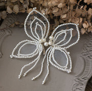 2 Pieces Pearl Butterfly Clips Hair Pins