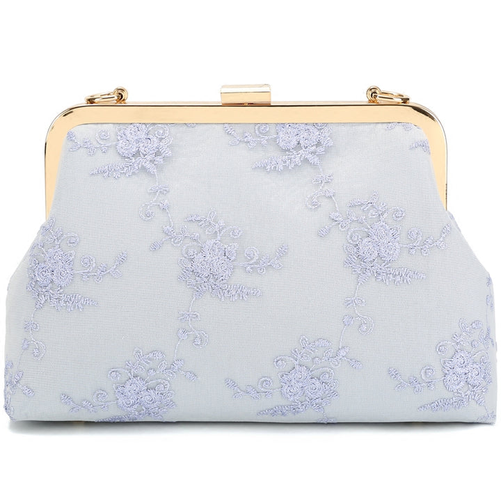 Lace Chain Strap Clutch Purse Party Bag