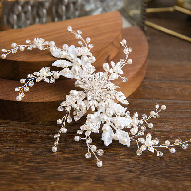  Pearl Flower Bridal Hair Clip