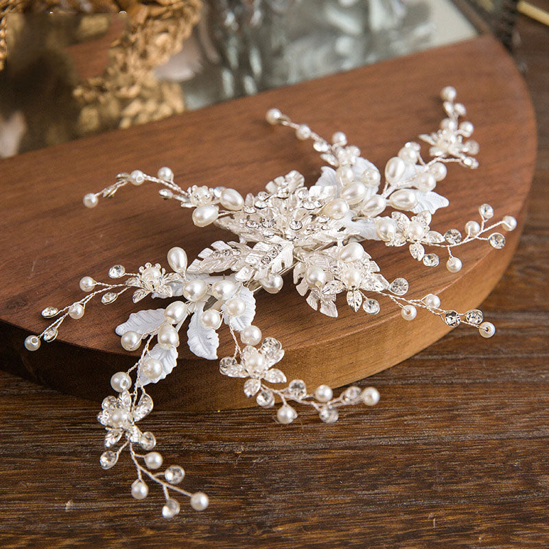  Pearl Flower Bridal Hair Clip