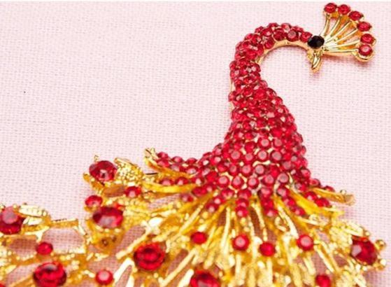 CLY Cazzo Ally Phoenix Hair Comb with Crystal