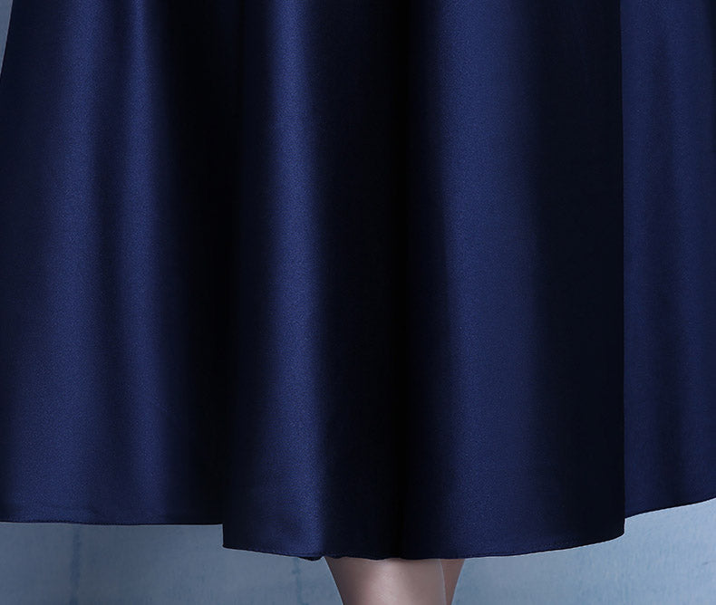 Off Shoulder A-Line Evening Party Dress