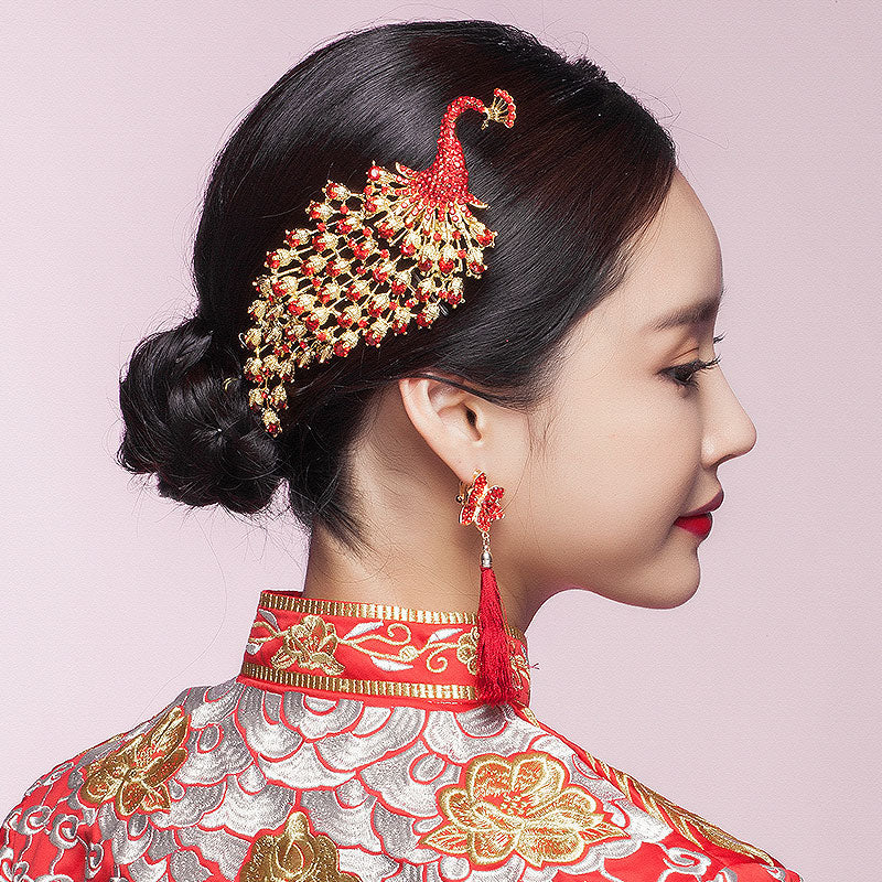 CLY Cazzo Ally Phoenix Hair Comb with Crystal
