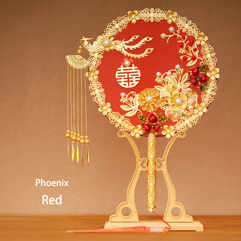 Chinese Vintage Bride Handheld Fans