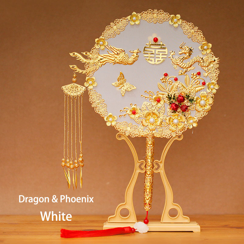 Chinese Vintage Bride Handheld Fans