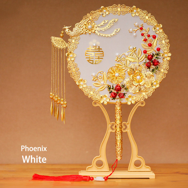 Chinese Vintage Bride Handheld Fans